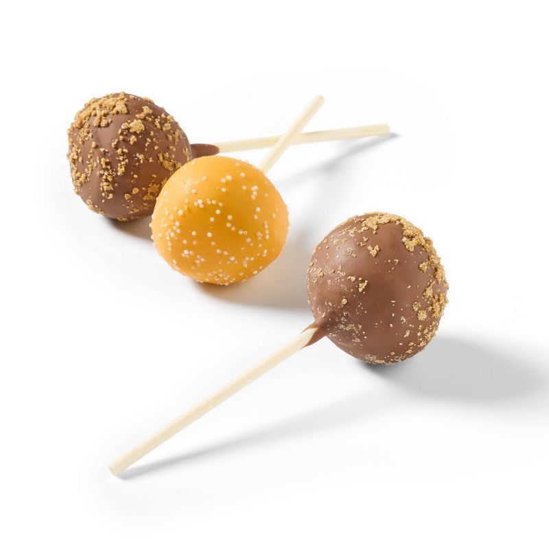 slide 4 of 4, Favorite Day Frozen Chocolate Peanut Butter & Caramel Cake Pop - Good & Gather™ 8oz, 8 oz