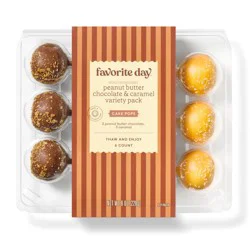 Frozen Chocolate Peanut Butter & Caramel Cake Pop - Favorite Day™ 8oz