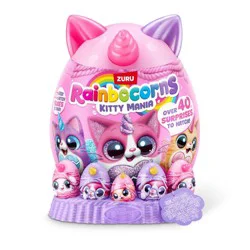 Rainbocorns Eggzania Kitty Mania Stuffed Animal