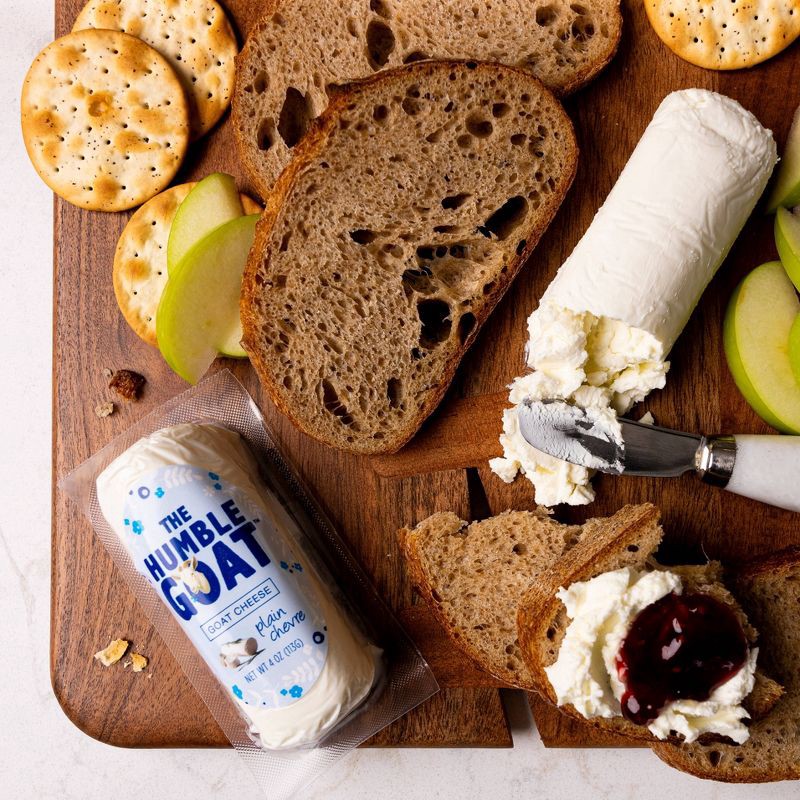 slide 3 of 6, The Humble Goat - Goat Cheese Log - 4oz, 4 oz