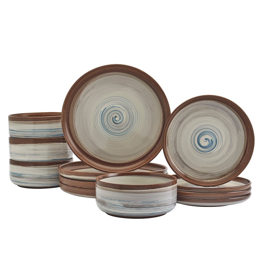 slide 1 of 1, Dash Of That Tracey Dinnerware Set, 12 ct