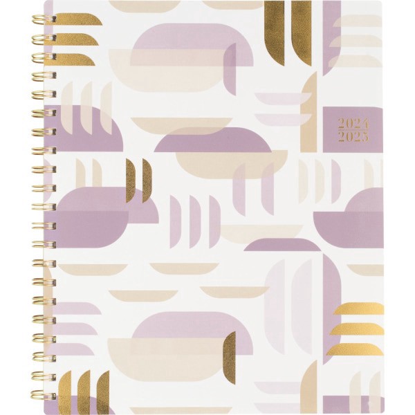 slide 6 of 10, 2024-2025 Cambridge Eclipse Academic Weekly/Monthly Planner, 8-1/2"" X 11"", Purple, July 2024 To June 2025, 1711-905A, 1 ct