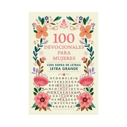 Penguin Publishing 100 Devocionales Para Mujeres. Con Sopa de Letras (Letra Grande) / One Hundred D Evotionals for Woman with Word Search - by Origen (Paperback)