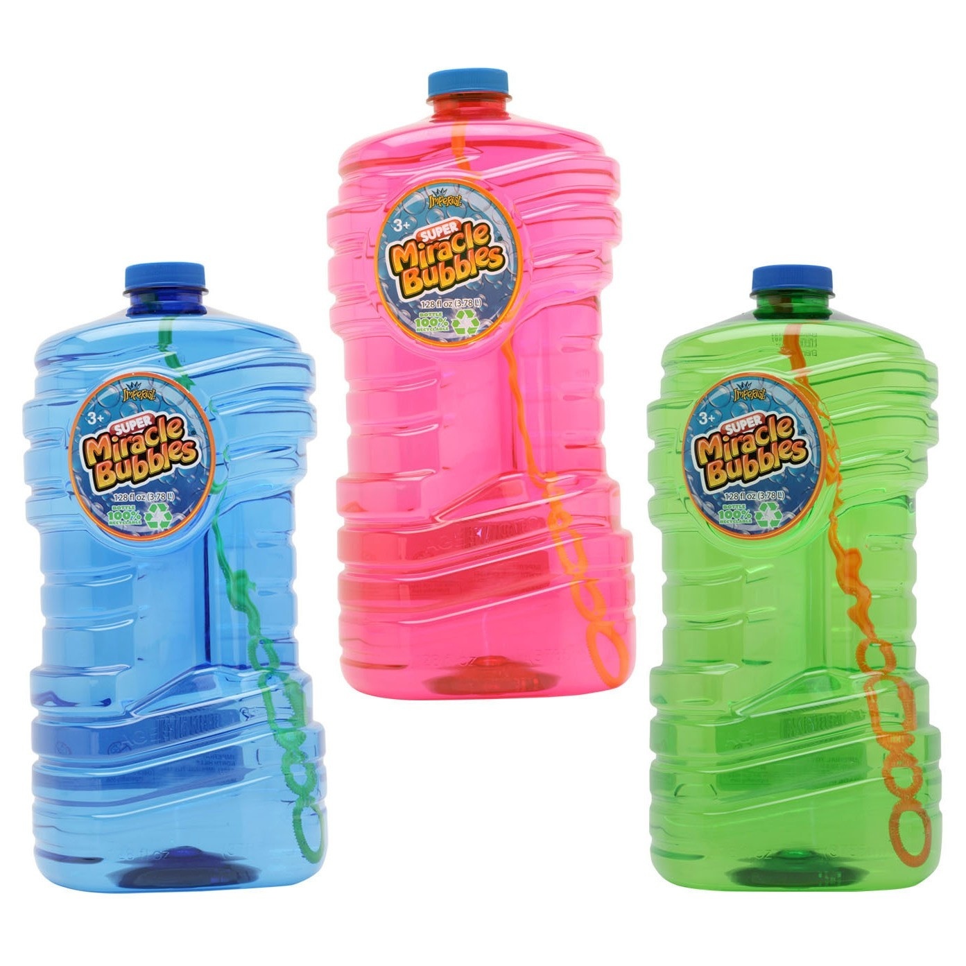 slide 1 of 1, Imperial Toys Super Miracle Bubbles, 128 fl oz