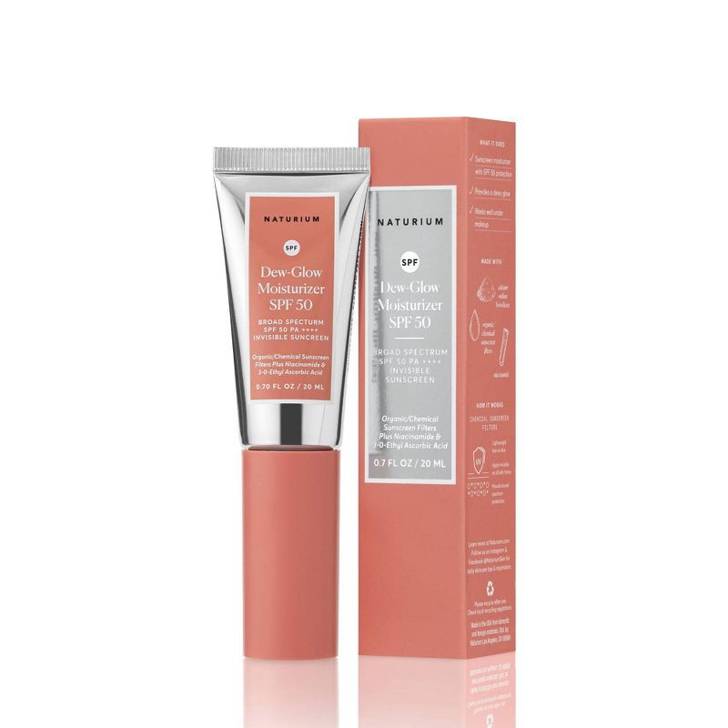 slide 3 of 3, Naturium Dew Glow Mini Face Moisturizers - SPF 50 - 0.7 fl oz, 50 x 0.7 fl oz