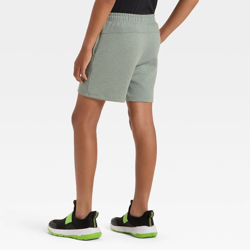 slide 2 of 3, Boys' Mesh Spacer Shorts - All In Motion™ Sage Green M, 1 ct