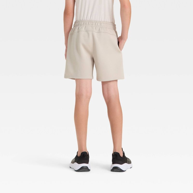 slide 2 of 3, Boys' Mesh Spacer Shorts - All In Motion™ Beige XS, 1 ct