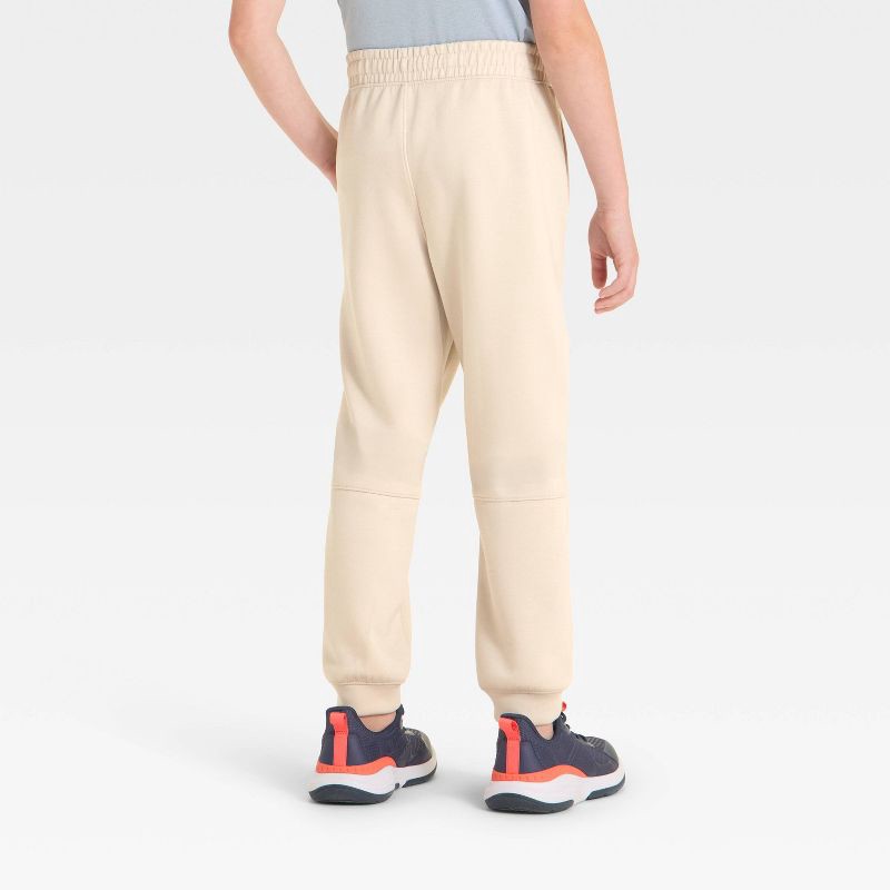 slide 2 of 3, Boys' Spacer Jogger Pants - All In Motion™ Beige XL, 1 ct