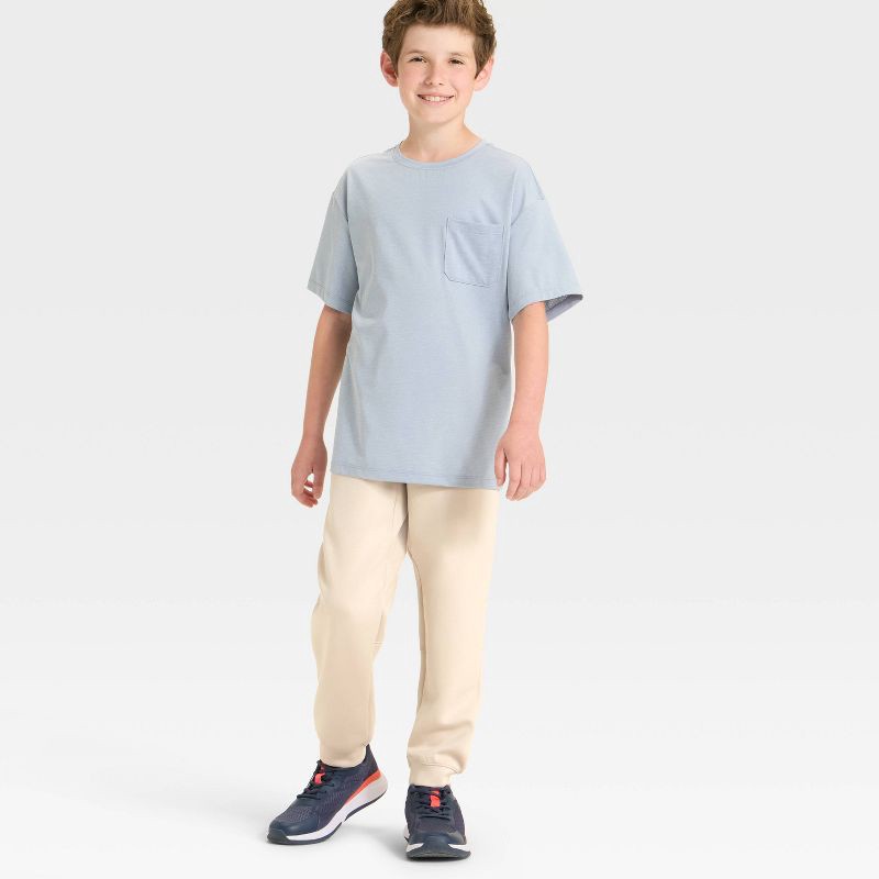 slide 3 of 3, Boys' Spacer Jogger Pants - All In Motion™ Beige XL, 1 ct