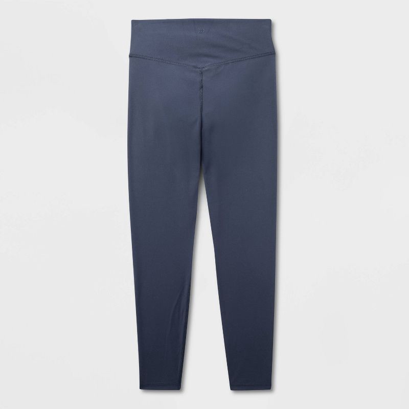 slide 2 of 2, Women's Everyday Soft High-Rise 7/8 Ruched Leggings - All In Motion™ Navy Blue XXL, 1 ct
