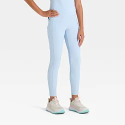 Girls' Cozy Leggings - All In Motion™ Blue XL