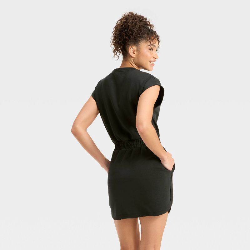 slide 2 of 5, Women's Airy Sleek Dress - All In Motion™ Black Onyx L, 1 ct