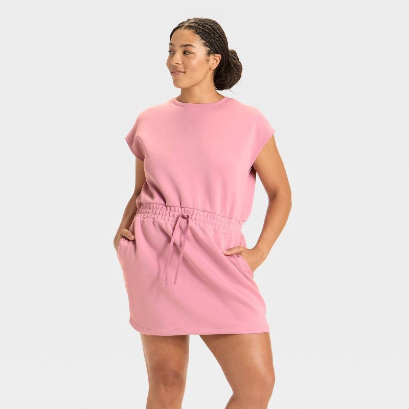 slide 4 of 5, Women's Airy Sleek Dress - All In Motion™ Mauve XL, 1 ct