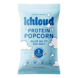 Khloud Olive Oil and Sea Salt Protein Popcorn - 4oz