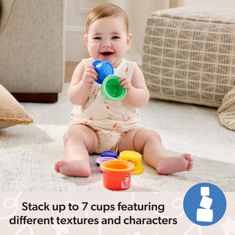 slide 12 of 12, Ms. Rachel Rainbow Stacking Cups - 7pc, 7 ct