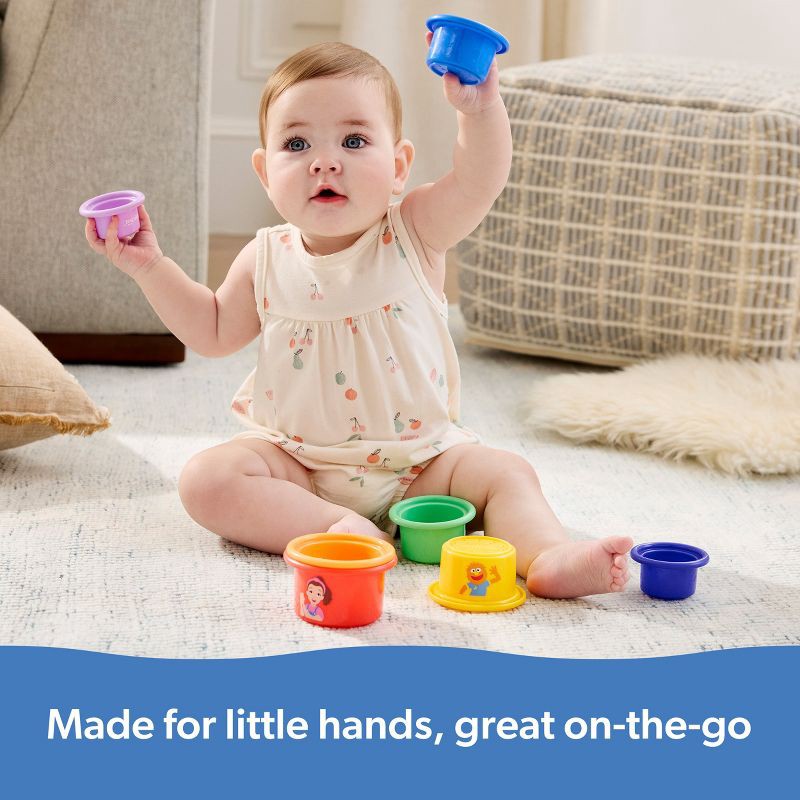 slide 5 of 12, Ms. Rachel Rainbow Stacking Cups - 7pc, 7 ct