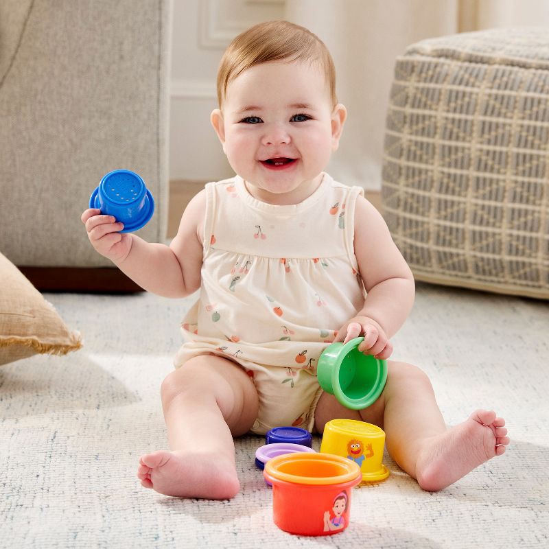 slide 7 of 12, Ms. Rachel Rainbow Stacking Cups - 7pc, 7 ct