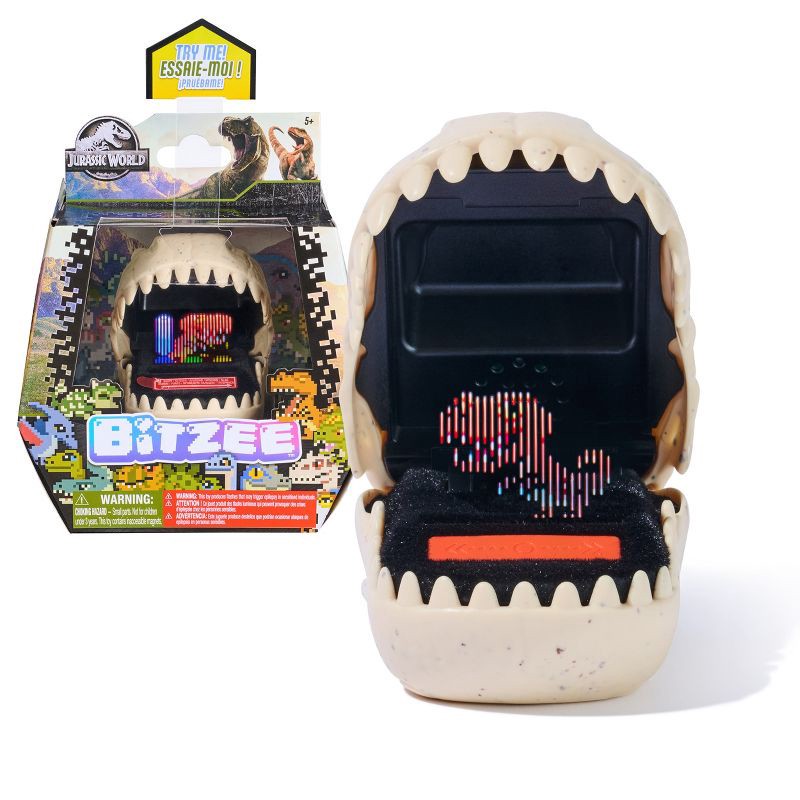 slide 1 of 9, Bitzee Jurassic World Interactive Digital Pet, 1 ct