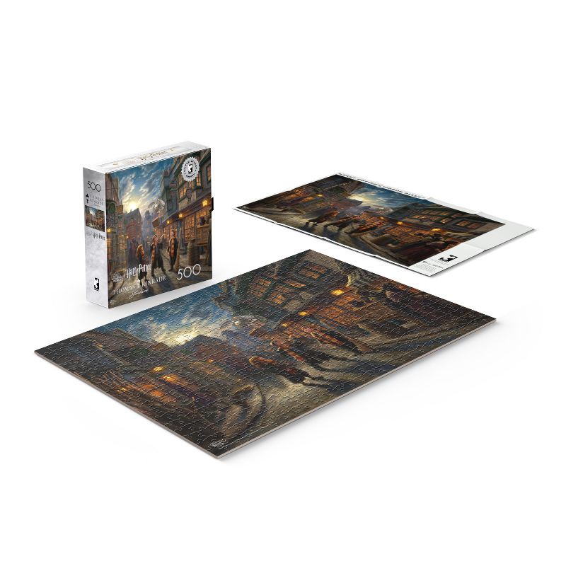 slide 2 of 4, Buffalo Games Impulse Harry Potter Diagon Alley Jigsaw Puzzle - 500pc: Fantasy Theme, Cardstock Paper Material, 500 ct