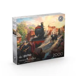 Buffalo Games Impulse Hogwarts Express Jigsaw Puzzle - 2000pc: Fantasy Theme, Problem Solving, Cardstock & Paperboard