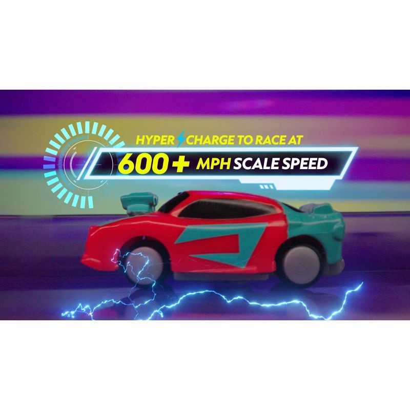 slide 4 of 9, Goliath Hyper Burst Jump Strike Battle Race Track Set, 1 ct