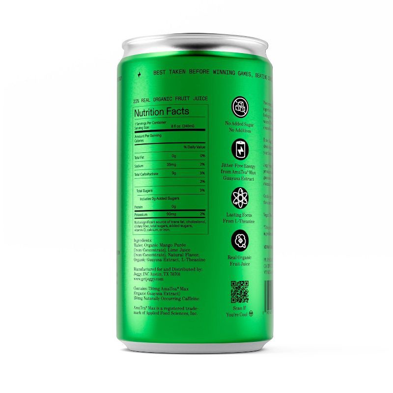 slide 2 of 3, Joggy Mango Energy Drink - 8.4 fl oz, 8.4 fl oz