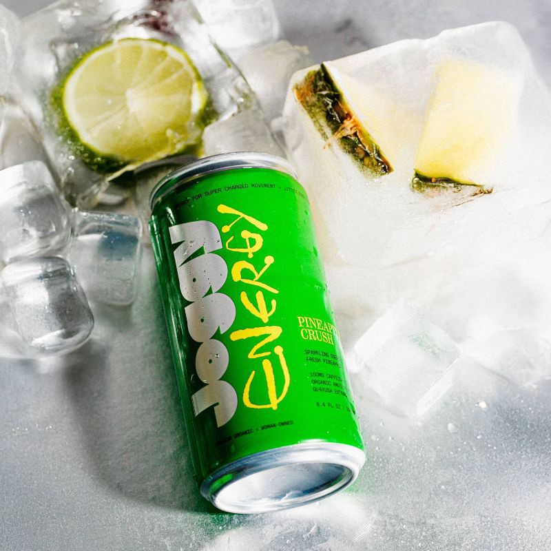 slide 3 of 4, Joggy Pineapple Crush Energy Drink - 8.4 fl oz, 8.4 fl oz