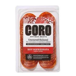 Coro Foods Uncured Hot Sopressata Salami - 3oz