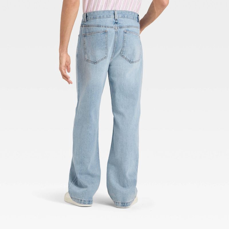 slide 3 of 3, Men's Baggy Fit Jeans - Original Use™ Light Indigo 34x34, 1 ct