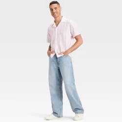 Men's Baggy Fit Jeans - Original Use™ Light Indigo 38x32