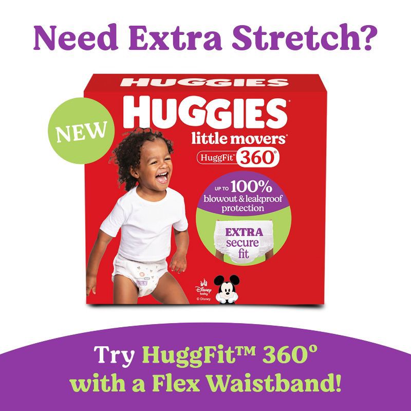 slide 15 of 16, Huggies Little Movers Diapers - Size 6 - 108ct, 6 x 108 ct