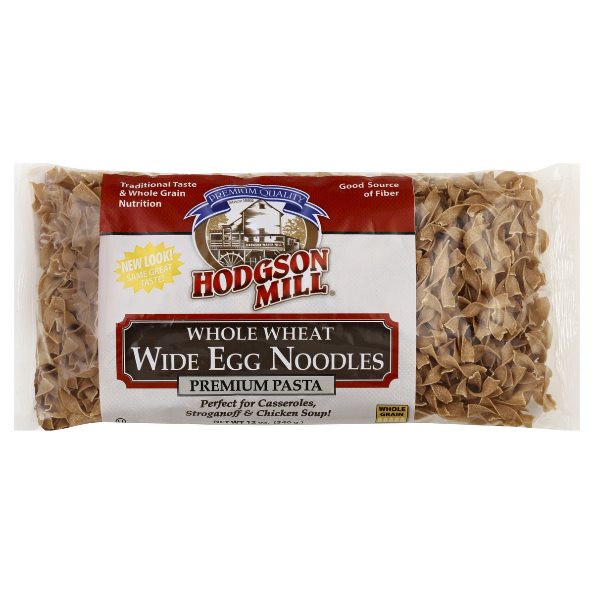 slide 2 of 6, Hodgson Mill Wide Egg Noodles 12 oz, 12 oz