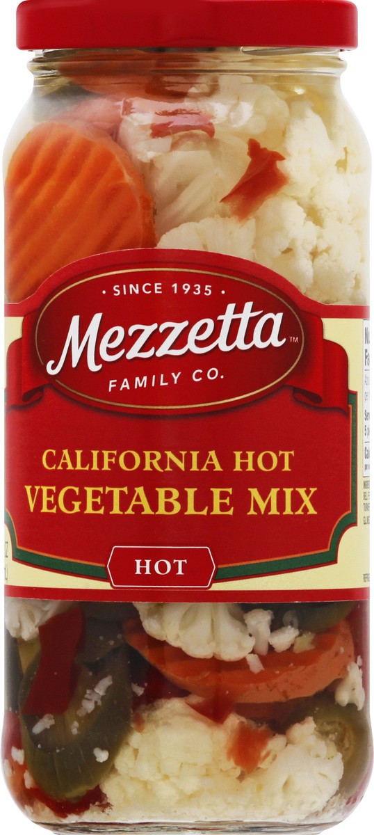 slide 9 of 11, Mezzetta Hot Veggie Mix, 16 oz
