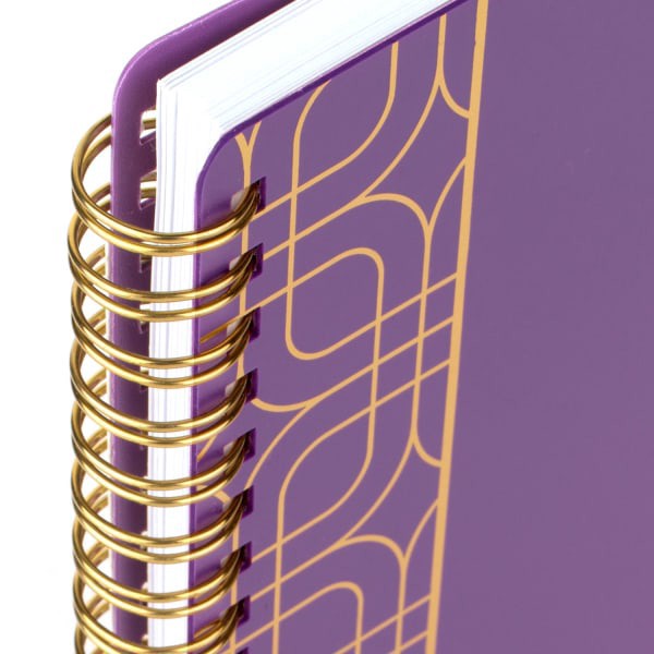 slide 8 of 10, 2024-2025 Cambridge Workstyle Balance Weekly/Monthly Academic Planner, 8-1/2"" X 11"", Purple Swirl, July 2024 To June 2025, 1606-905A-19, 1 ct