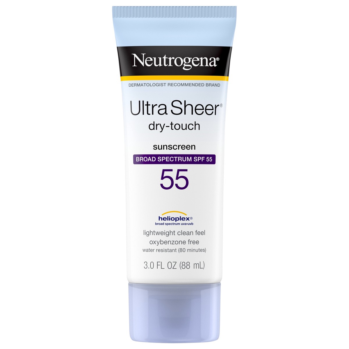 slide 11 of 11, Neutrogena Ultra Sheer Sunscreen Lotion - SPF 55, 3 oz