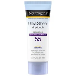 Neutrogena Ultra Sheer Dry-Touch SPF 55 Sunscreen Lotion, 3 fl. oz