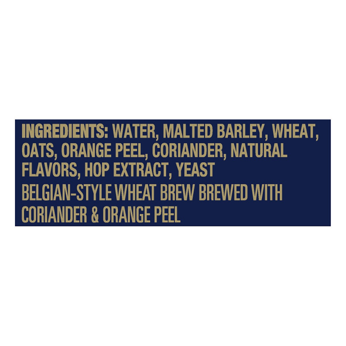 slide 11 of 13, Blue Moon Non Alcoholic Belgian Style Wheat Beer 0.45% 6 Pack, 12 fl oz Cans, 6 ct; 12 oz