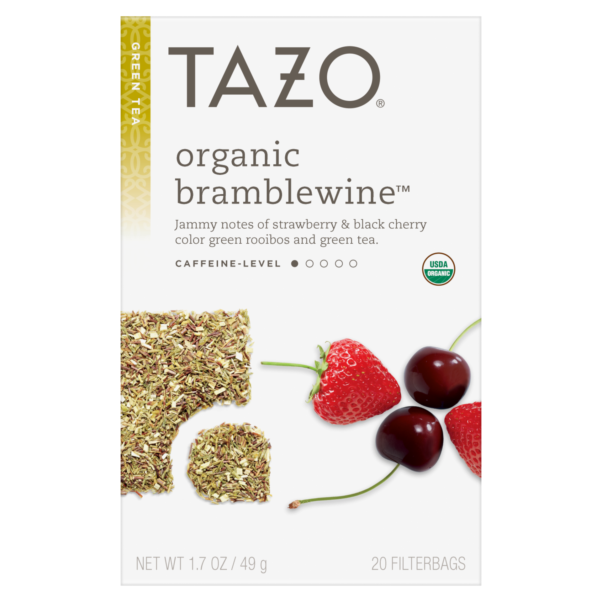slide 2 of 3, TAZO Tea Bag Organic Bramblewine, 20 1N, 20 ct