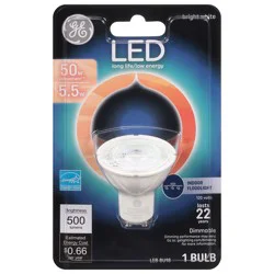 General Electric Led Gu10 Long Life Low Energy Indoor Flood Light Bulb