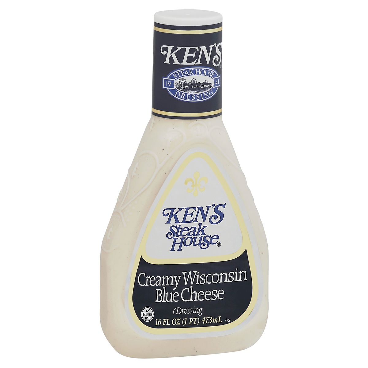 slide 2 of 11, Ken's Steak House Creamy Wisconsin Blue Cheese Dressing, 16 fl oz