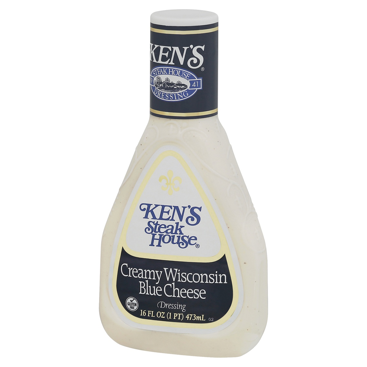 slide 3 of 11, Ken's Steak House Creamy Wisconsin Blue Cheese Dressing, 16 fl oz