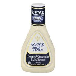 Ken's Steak House Steak House Creamy Wisconsin Blue Cheese Dressing 16 fl oz