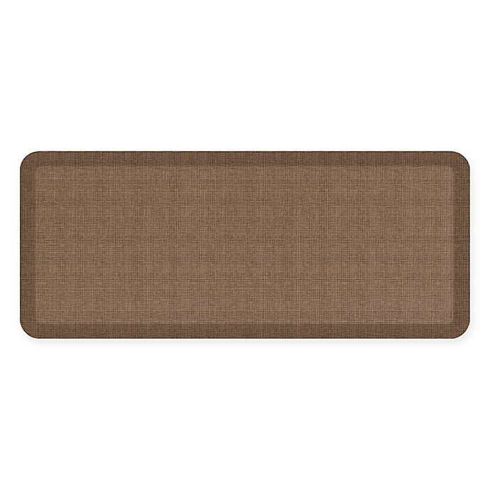 slide 1 of 1, GelPro NewLife Designer Tweed Comfort Mat - Light Walnut, 20 in x 48 in