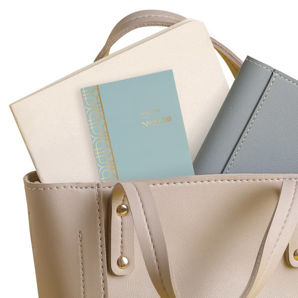 slide 5 of 10, 2024-2026 Cambridge Workstyle Monthly 2-Year Academic Planner, 3-1/2"" X 6-1/4"", Mellow Frost, July 2024 To June 2026, 1606-021A-46, 1 ct