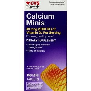 slide 1 of 1, CVS Health Calcium Mini Tablets, 150 Ct, 1 ct