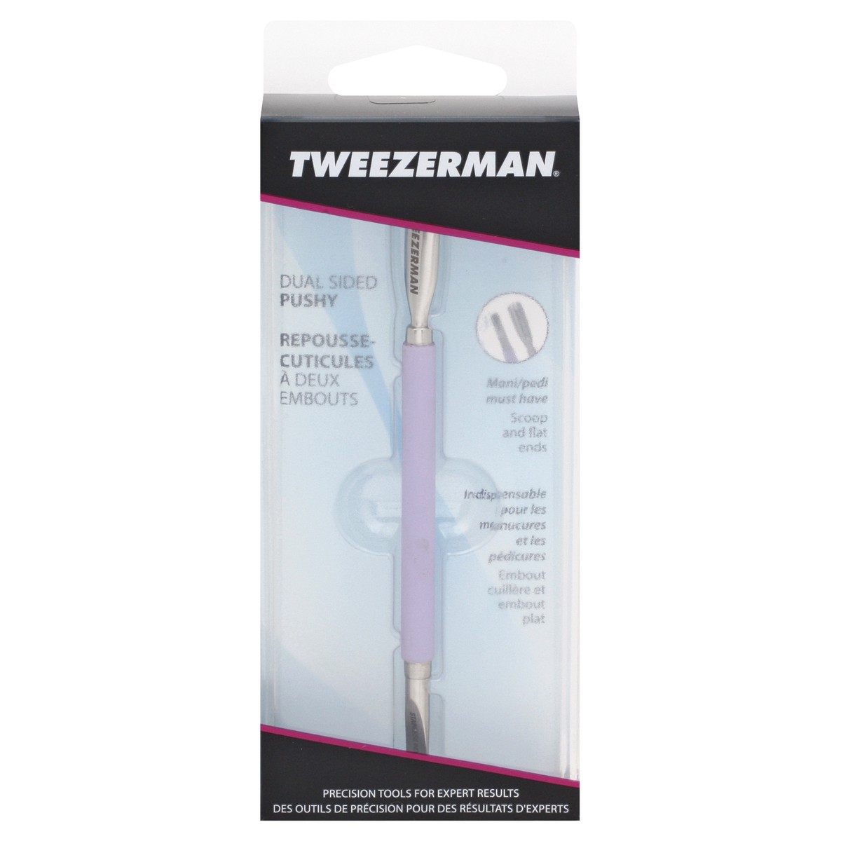 slide 1 of 9, Tweezerman Tweeze Dual Sided Pushy - 1 Each, 1 ct