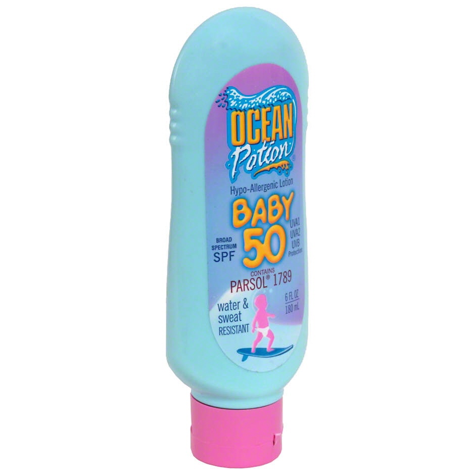 slide 1 of 1, Ocean Potion Baby Lotion SPF 50, 1 ct