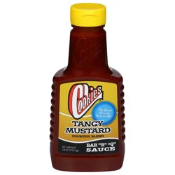 Cookies Country Blend Tangy Mustard Barbecue Sauce 18 oz