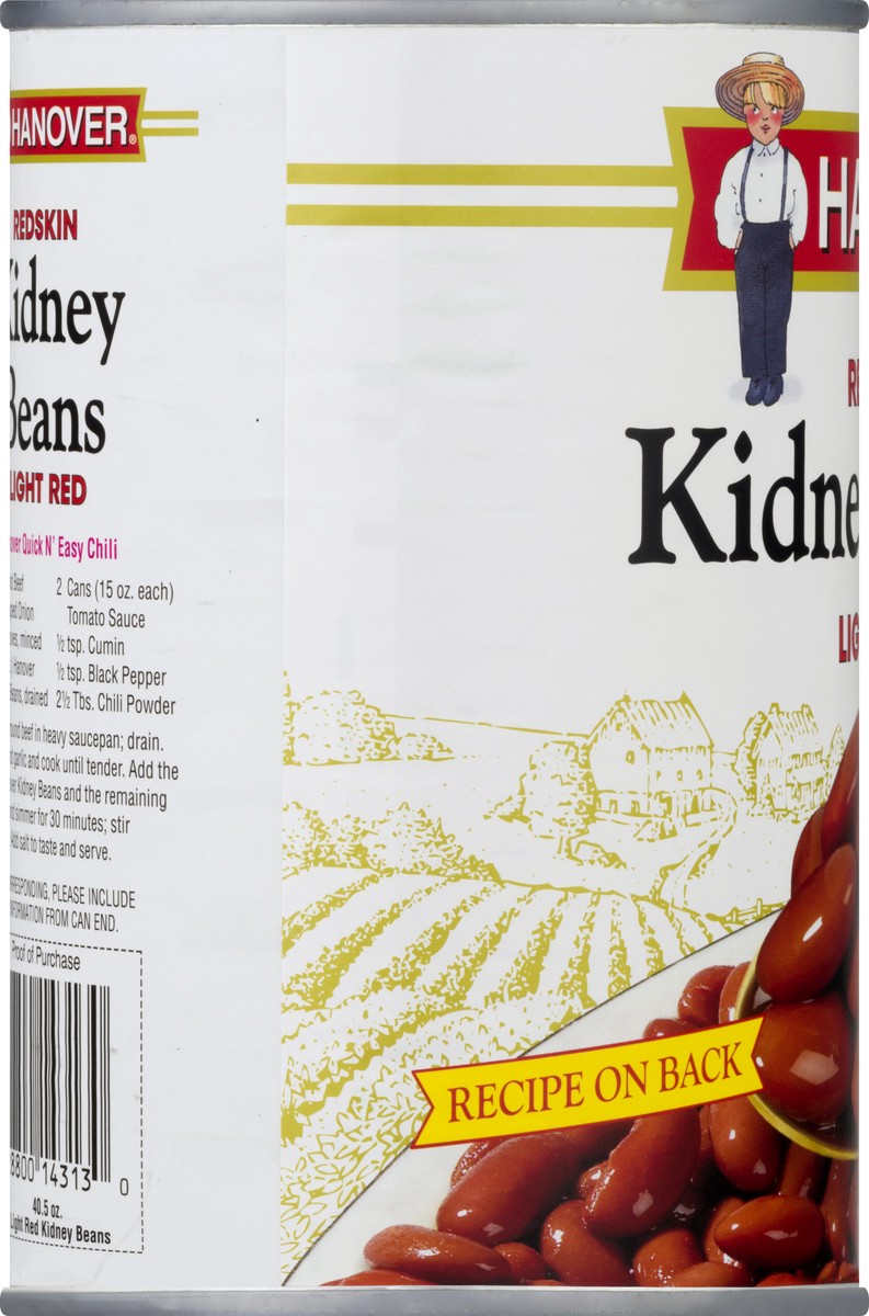 slide 9 of 12, Hanover Light Red Red Skin Kidney Beans 40 oz, 40 oz