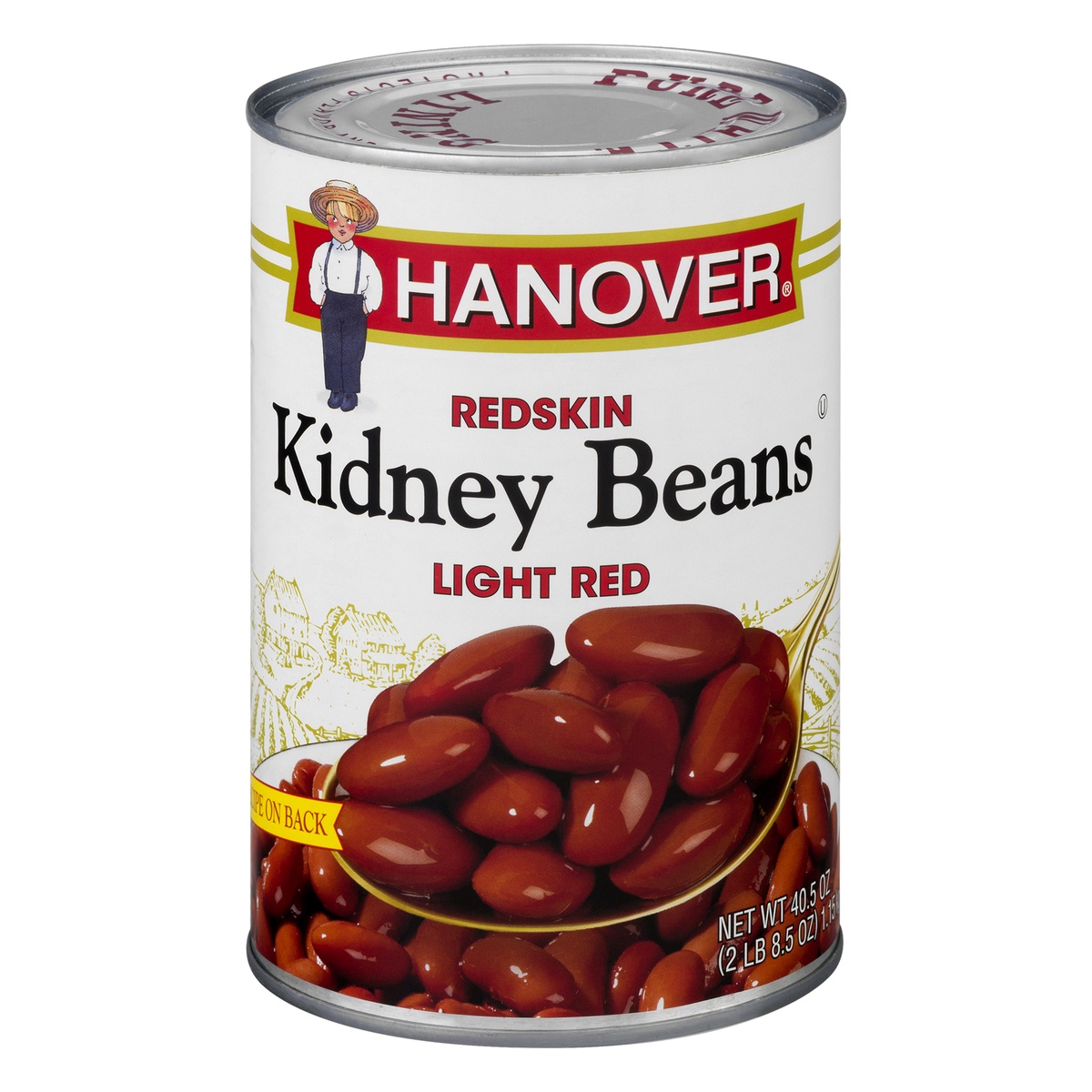slide 1 of 1, Hanover Light Red Red Skin Kidney Beans 40 oz, 40 oz